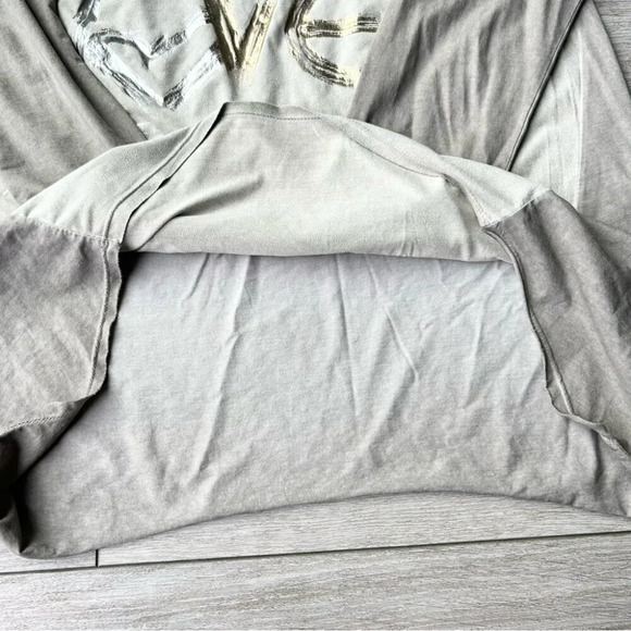 Made In Italy U80257 Faux Suede Acid Dye Long Sleeve - Picture 10 of 13